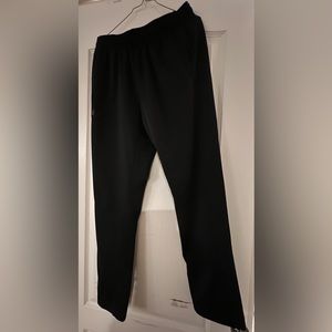 Under Armour Men’s Coldgear Loose Fleece Pants  Size Med. Black